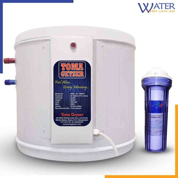 TMG-25-BWHF Toma Geyser 112 Liters Water Heater With Safety Filter