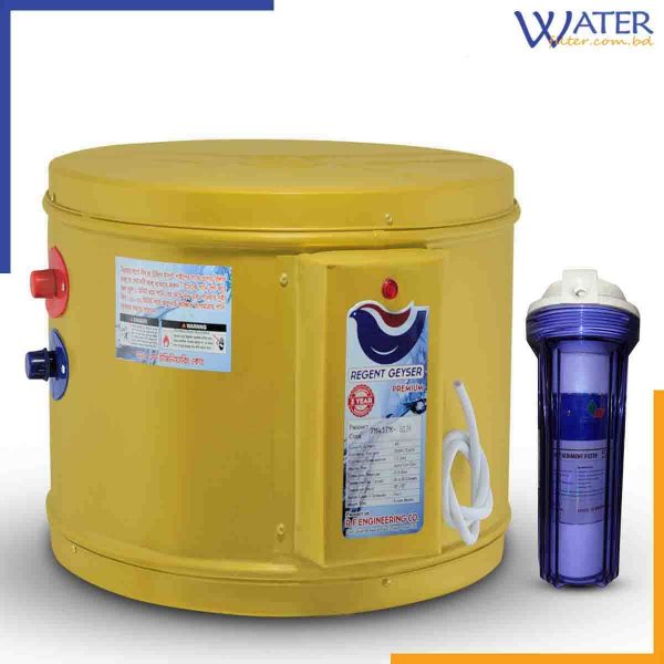 PM65FM Regent Premium Geyser 15 Gallon Water Heater with Safety Filter