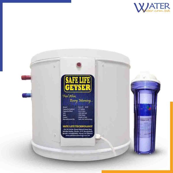 SLG-07-CWHF Safe Life Geyser 30 Liter Water Heater with Safety Filter