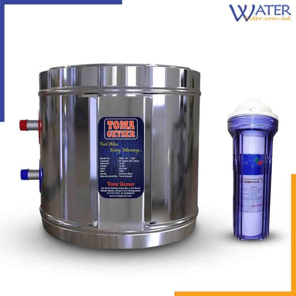 TMG-07-BSSF Toma Geyser 30 Liters Water Heater with Safety Filter