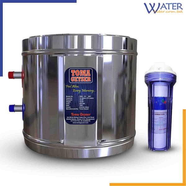 TMG-15-ASSF Toma Geyser 67 Liters Water Heater with Safety Filter