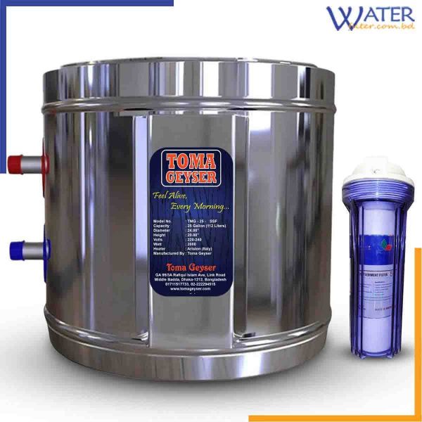 TMG-20-ASSF Toma Geyser 90 Liters Water Heater with Safety Filter