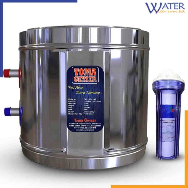 TMG-25-ASSF Toma Geyser 112 Liters Water Heater with Safety Filter