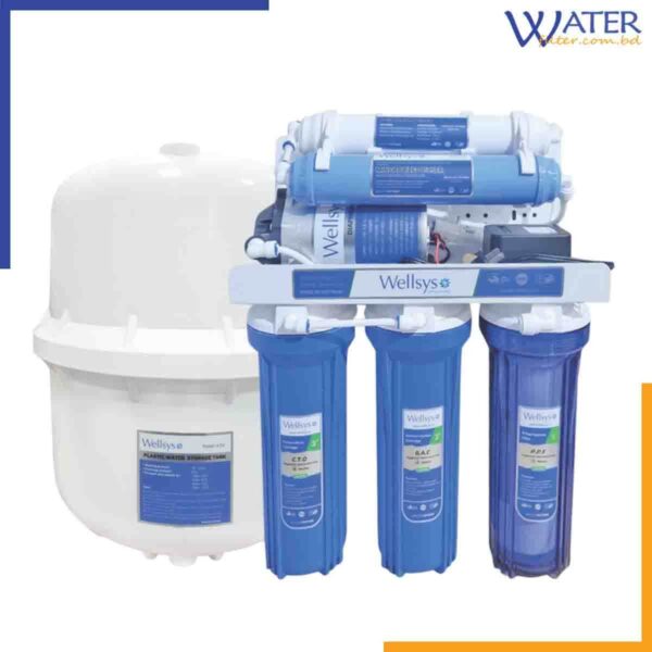 Wellsys RO-100B-6 RO 6 Stages Water Filter